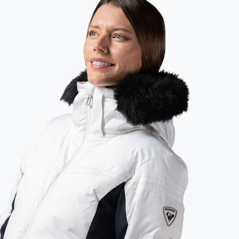 Dámska lyžiarska bunda Rossignol Depart white 4