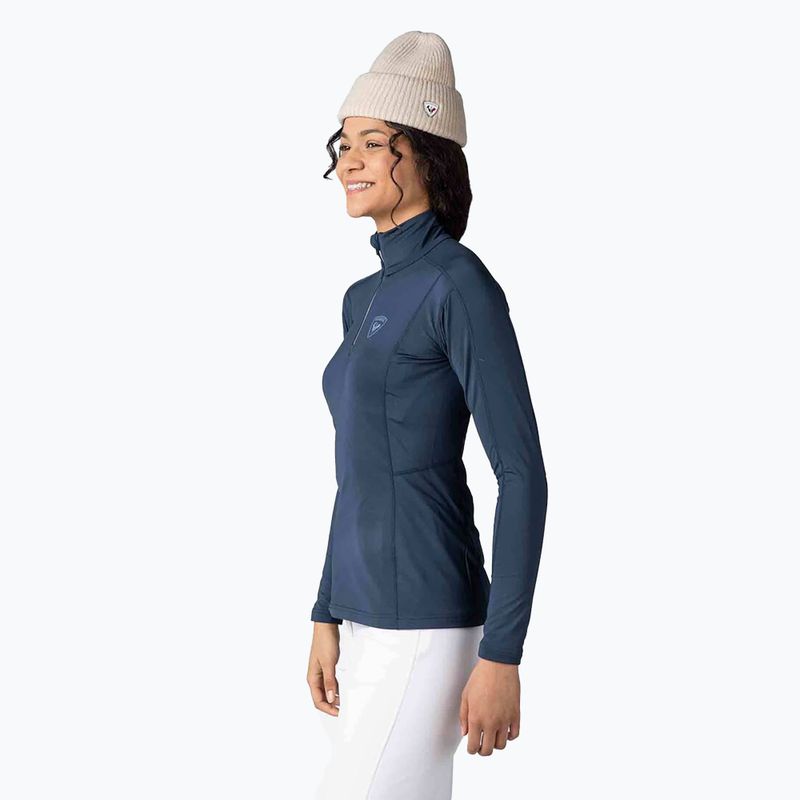 Dámska termoaktívna mikina Rossignol Classique 1/2 Zip dark navy 4