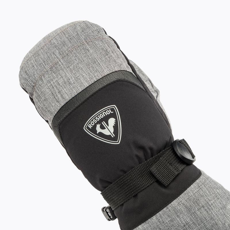 Pánske lyžiarske rukavice Rossignol Type Impr M heather grey 4