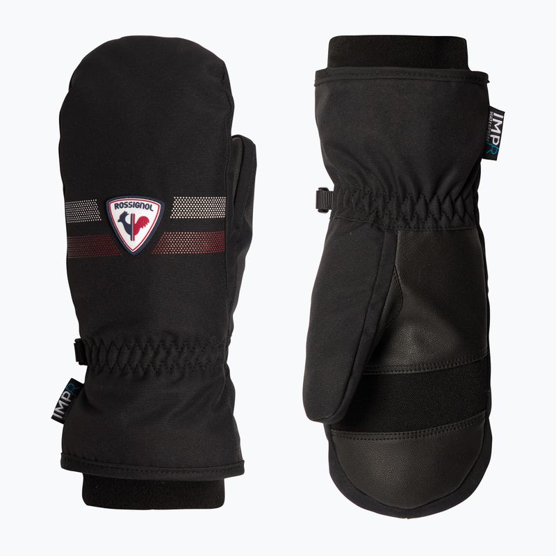 Detské lyžiarske rukavice  Rossignol Jr Roc Impr M black 7