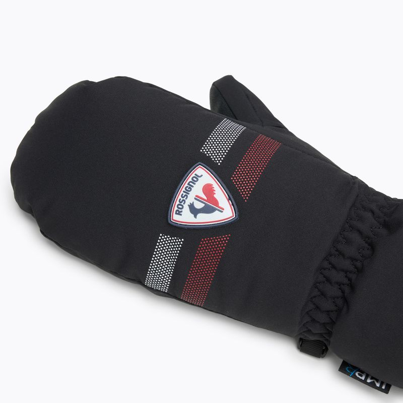 Detské lyžiarske rukavice  Rossignol Jr Roc Impr M black 4