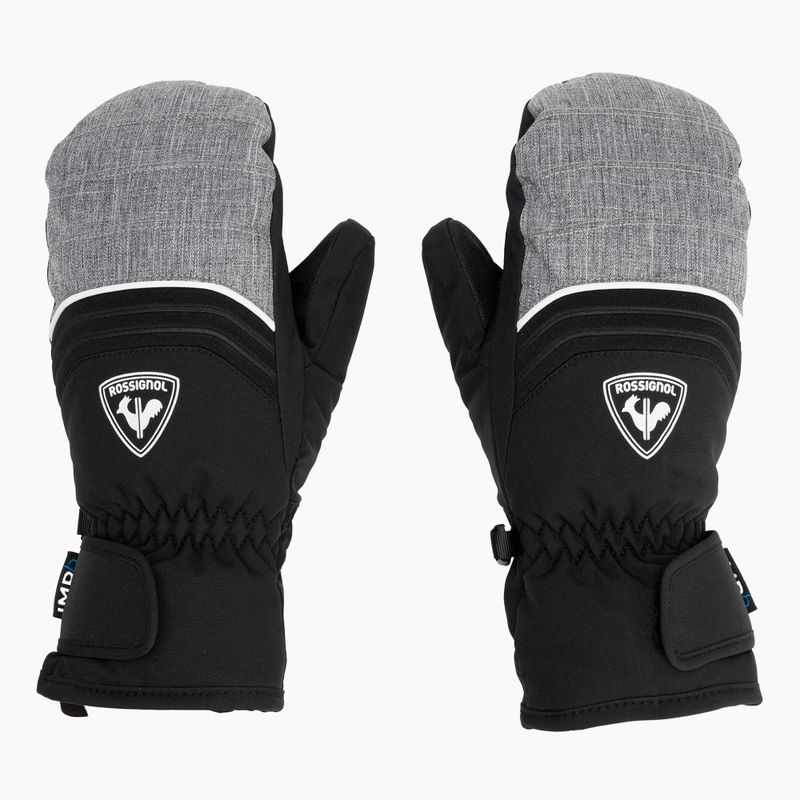 Rossignol Jr Tech Impr M heather grey detské lyžiarske rukavice 2