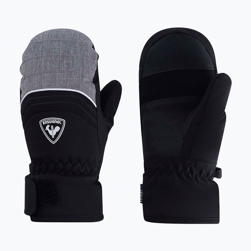 Rossignol Jr Tech Impr M heather grey detské lyžiarske rukavice 7