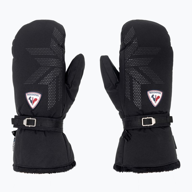Dámske lyžiarske rukavice Rossignol Romy Impr M black 3