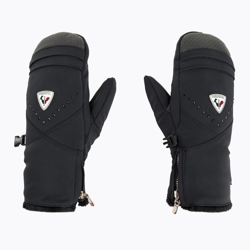 Dámske lyžiarske rukavice Rossignol Absolute Impr M black 3