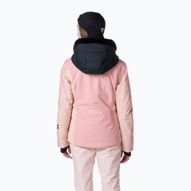Rossignol Controle cooper pink dámska lyžiarska bunda 2