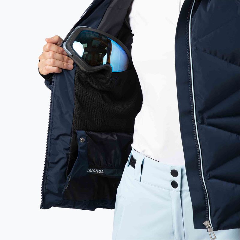 Dámska lyžiarska bunda Rossignol Staci Pearly dark navy 14