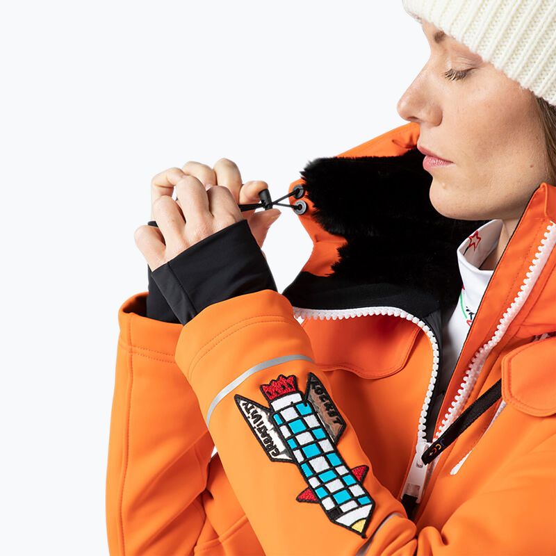 Rossignol Sublim Overall dámska kombinéza orange 17