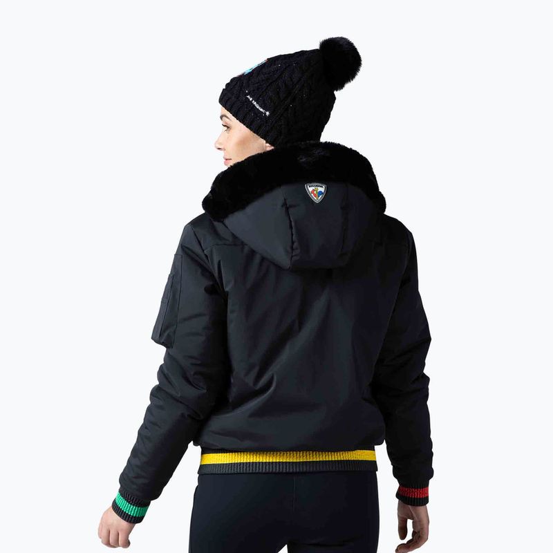 Dámska lyžiarska bunda Rossignol Space Bomber black 2