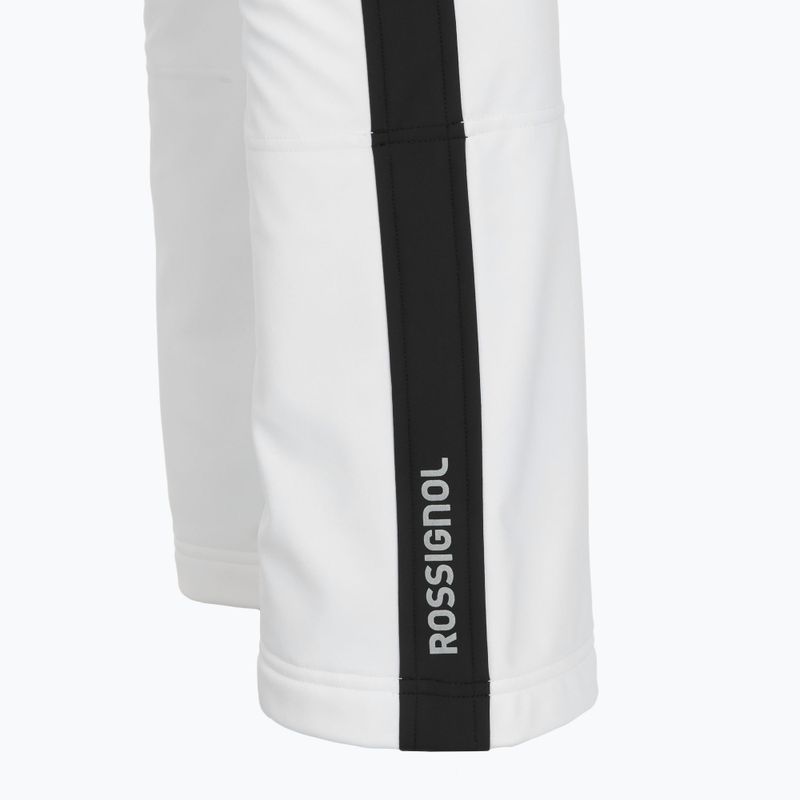 Dámske lyžiarske nohavice Rossignol Resort Softshell white 6