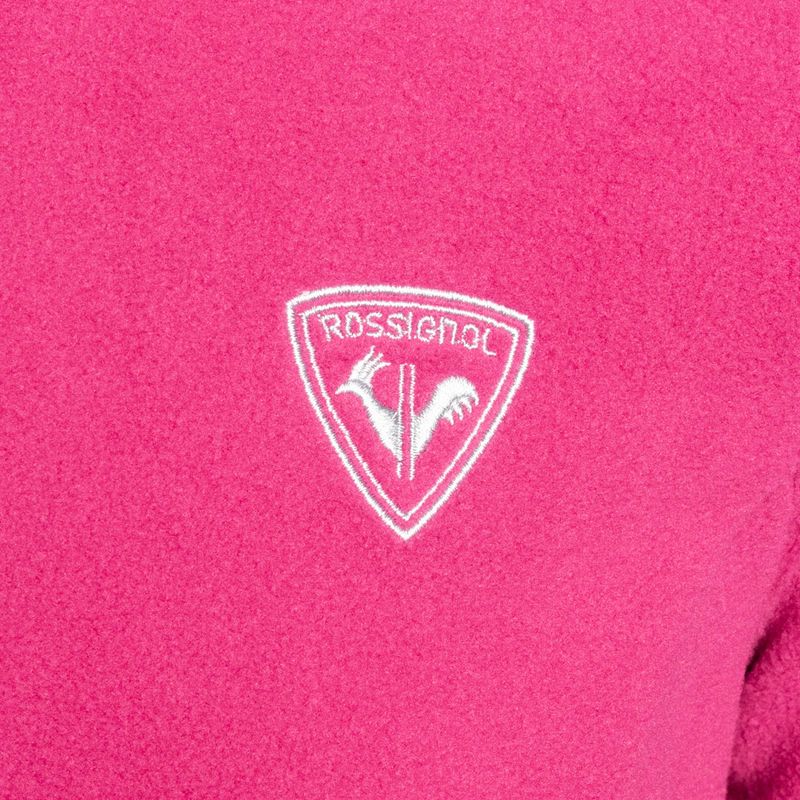 Rossignol Girl Fleece orchid pink detská lyžiarska mikina 8