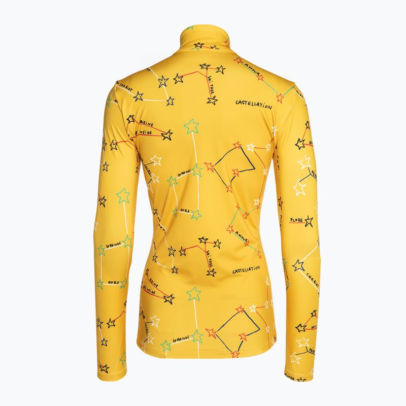 Dámska termo mikina Rossignol Booster 1/2 Zip Top 100 yellow 7