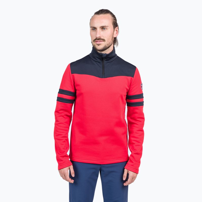 Rossignol Resort 1/2 Zip športové tričko červené