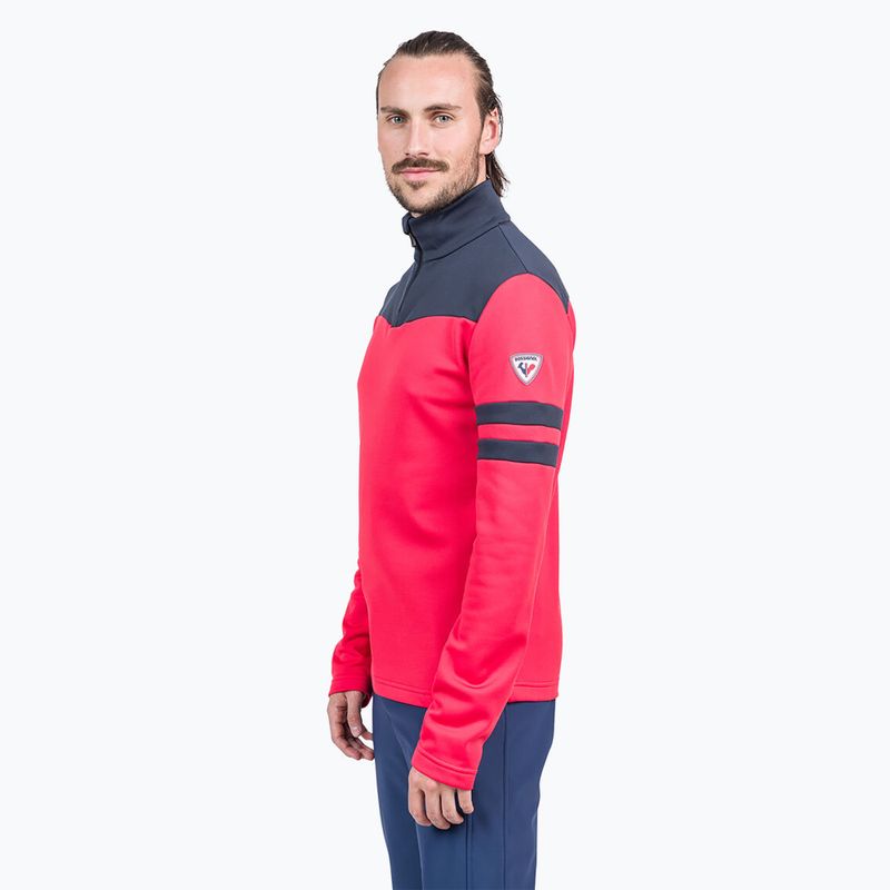 Pánska termoaktívna mikina Rossignol Resort 1/2 Zip sports red 2