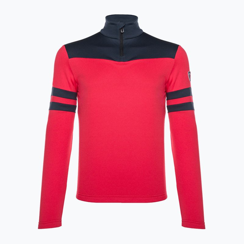 Pánska termoaktívna mikina Rossignol Resort 1/2 Zip sports red 7