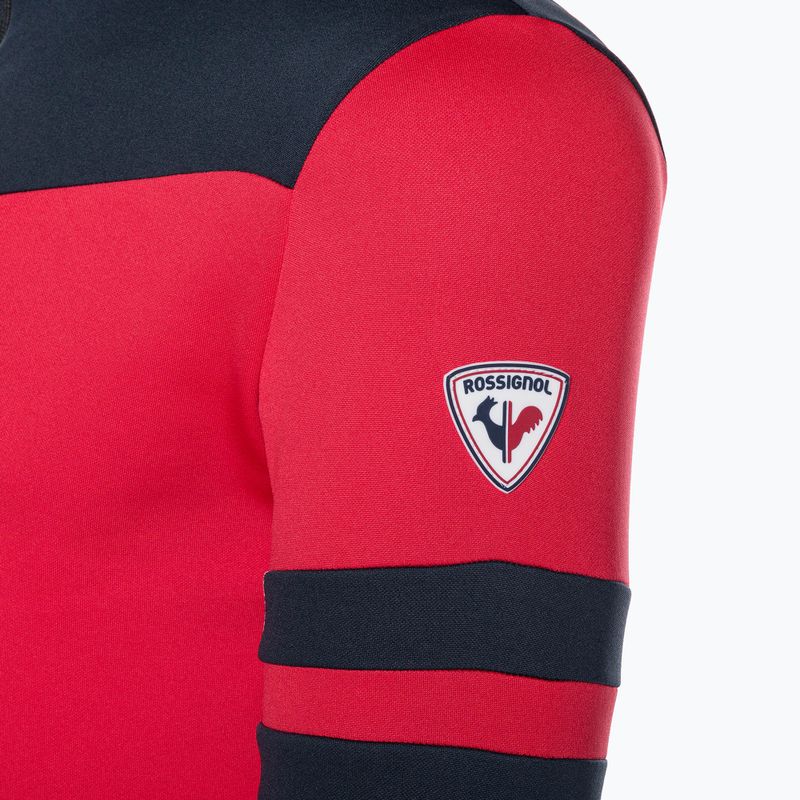 Pánska termoaktívna mikina Rossignol Resort 1/2 Zip sports red 9
