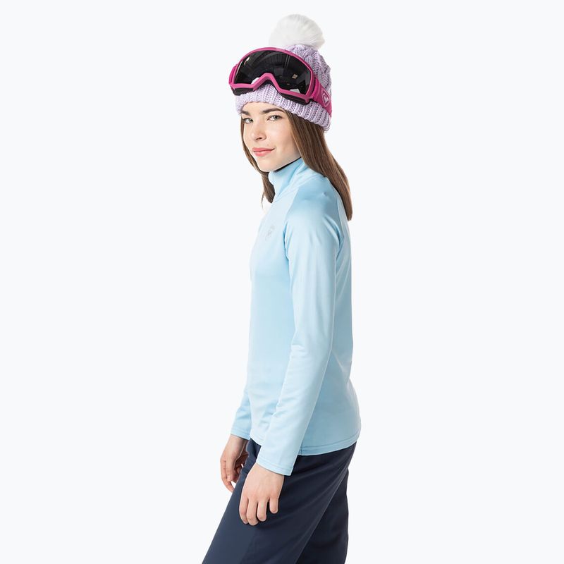 Rossignol Detská lyžiarska mikina Girl Warm Stretch glacier 3