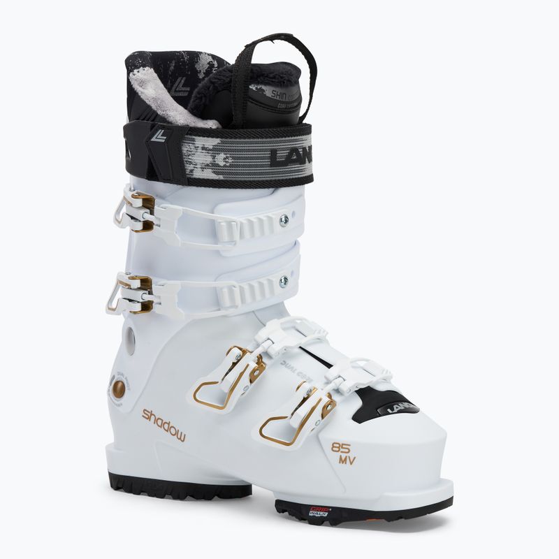 Dámske lyžiarske topánky Lange Shadow 85 W MV GW white/gold