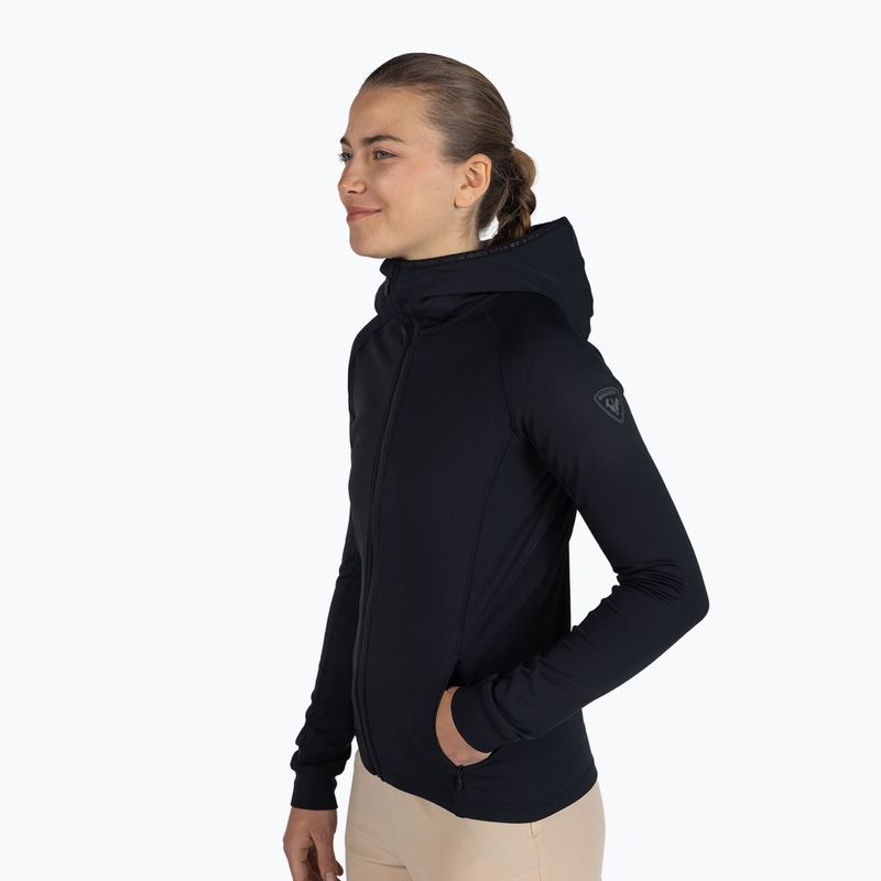 Dámska mikina Rossignol Mid Layer Thin Full Zip black 4