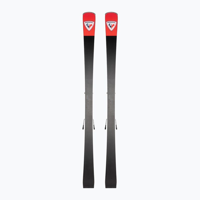 Zjazdové lyže Rossignol Hero Elite MT TI CAM K  + viazanie SPX12 black/red 3