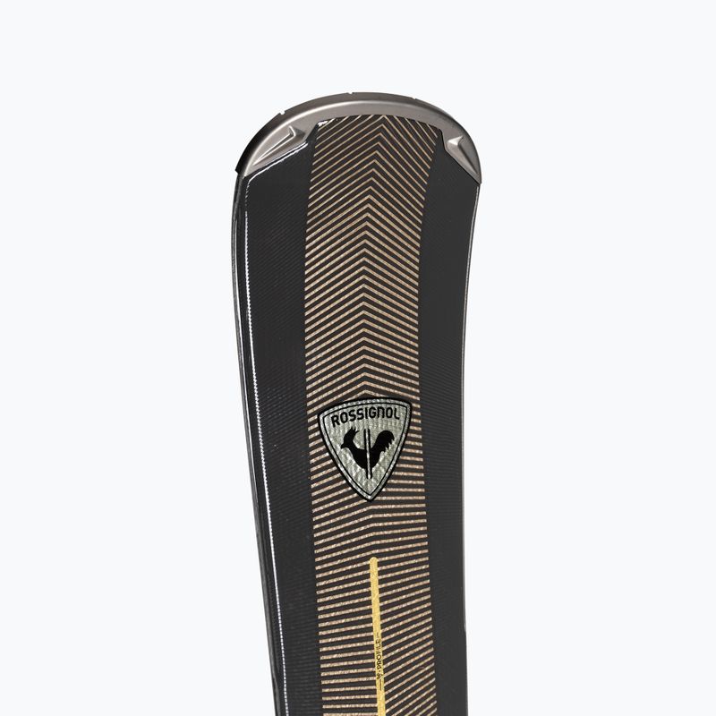 Dámske zjazdové lyže Rossignol Nova 8 + viazanie XP11 dark grey/gold 6