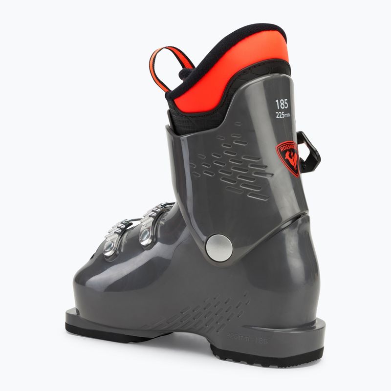 Detské lyžiarske topánky Rossignol Hero J3 meteor grey 2