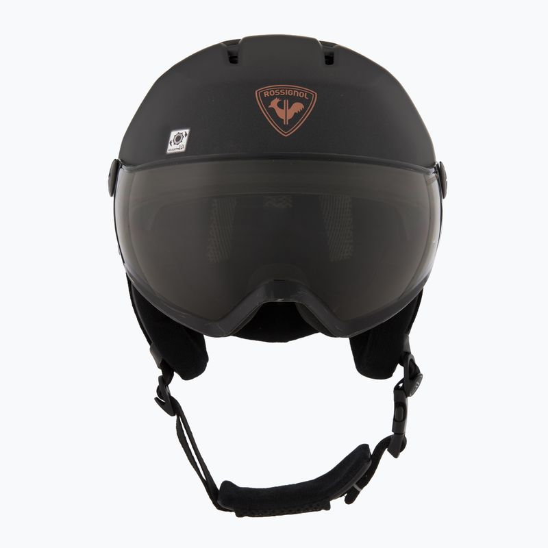 Lyžiarska prilba Rossignol Fit Visor Impacts Foto čierna 2