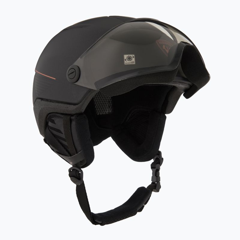 Lyžiarska prilba Rossignol Fit Visor Impacts Foto čierna 9