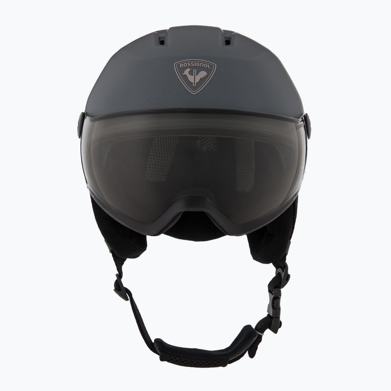 Lyžiarska prilba Rossignol Fit Visor Impacts Photo grey 2
