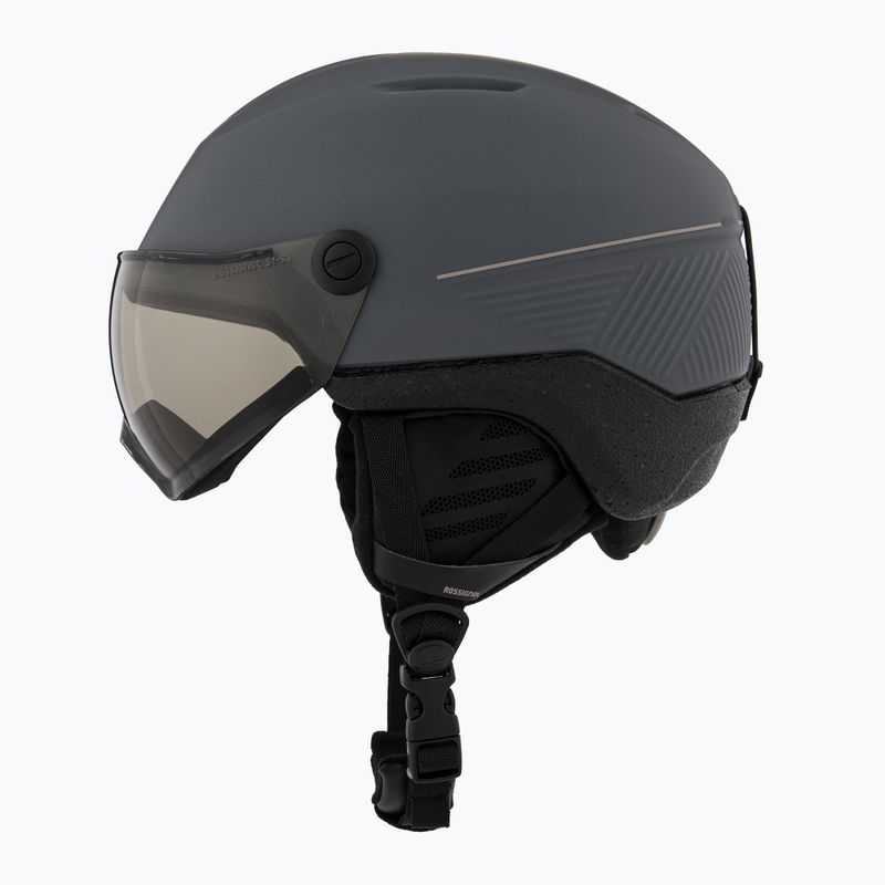 Lyžiarska prilba Rossignol Fit Visor Impacts Photo grey 3