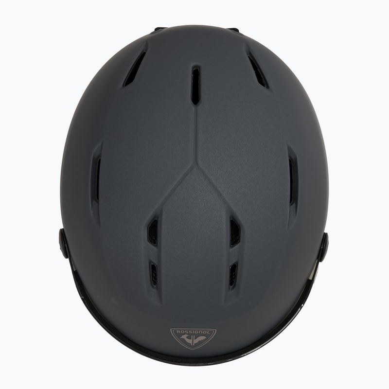 Lyžiarska prilba Rossignol Fit Visor Impacts Photo grey 6