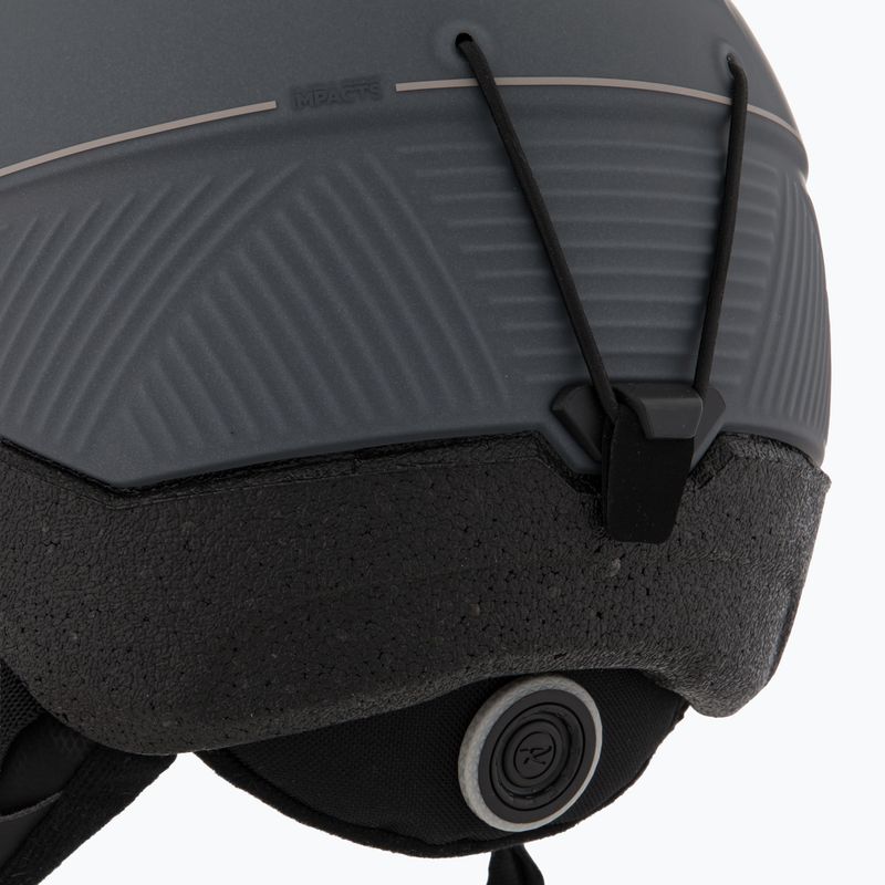 Lyžiarska prilba Rossignol Fit Visor Impacts Photo grey 7