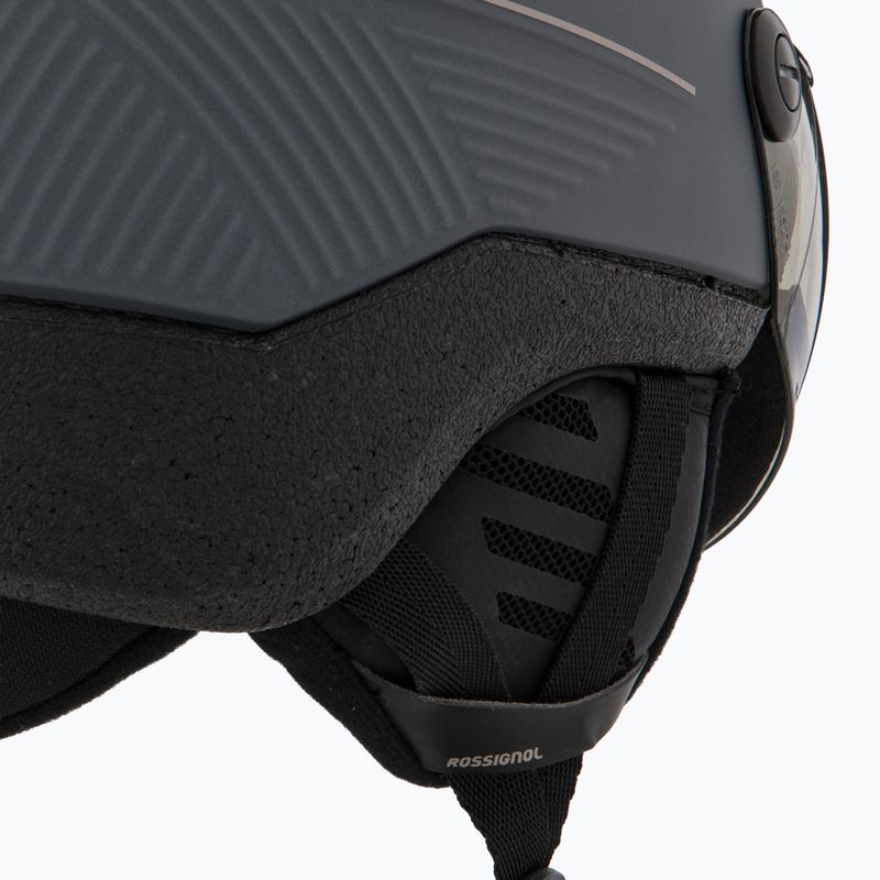 Lyžiarska prilba Rossignol Fit Visor Impacts Photo grey 8