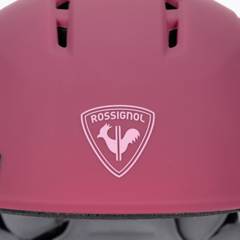 Dámska lyžiarska helma Rossignol Fit Impacts plum 7