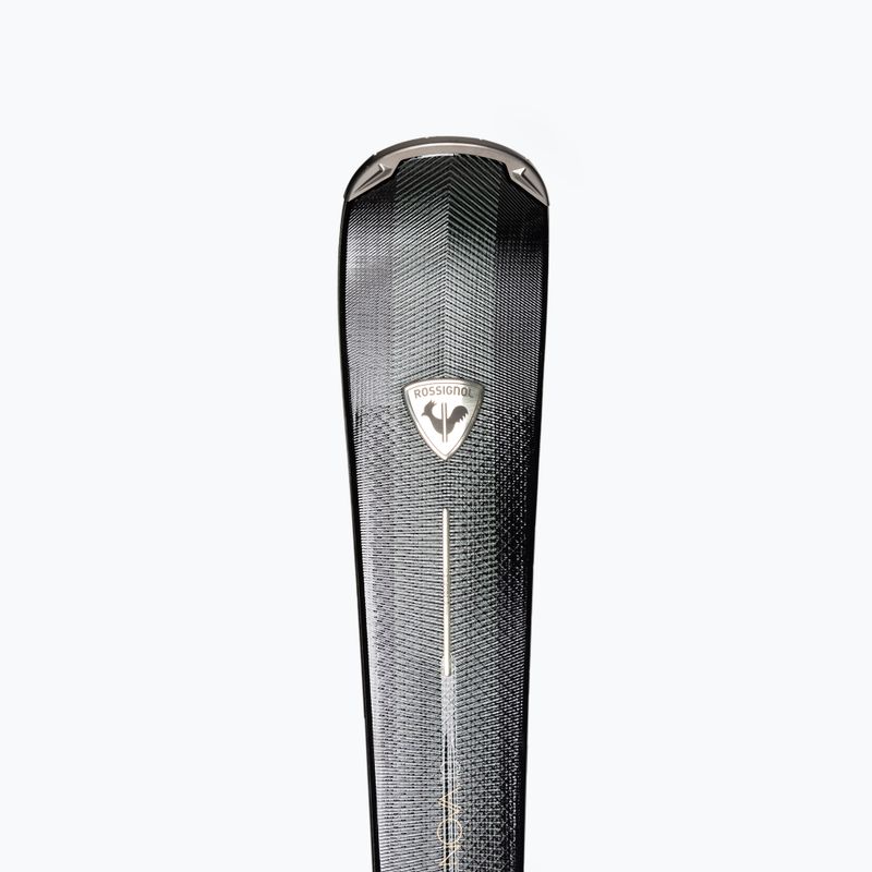 Dámske zjazdové lyže Rossignol Nova 10 + viazanie XP11 black/metallic green 6