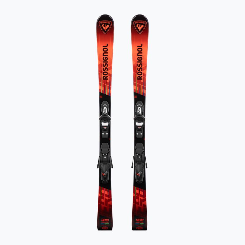 Detské zjazdové lyže Rossignol Hero Jr Multi Event + viazanie Kid 4 GW 8