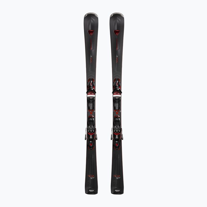 Dámske zjazdové lyže Rossignol Nova 14 K + viazanie NX12 matte black/metallic black