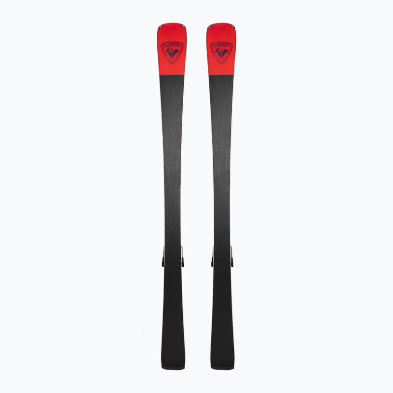 Dámske zjazdové lyže Rossignol Nova 14 K + viazanie NX12 matte black/metallic black 2