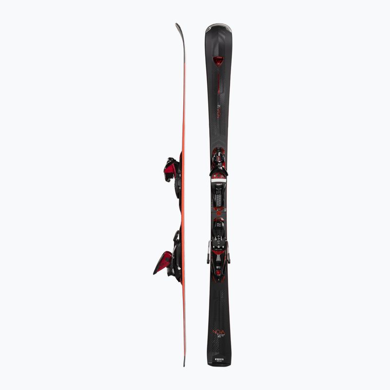 Dámske zjazdové lyže Rossignol Nova 14 K + viazanie NX12 matte black/metallic black 3