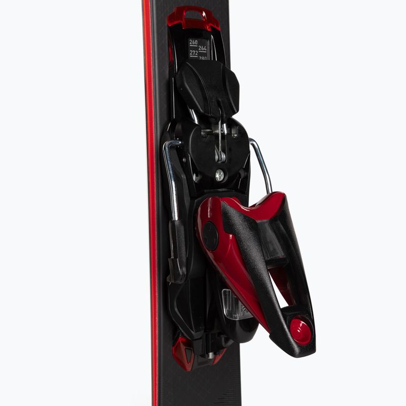 Dámske zjazdové lyže Rossignol Nova 14 K + viazanie NX12 matte black/metallic black 4