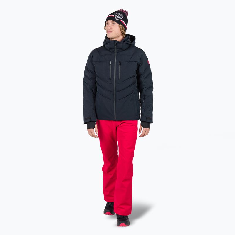 Pánska lyžiarska bunda Rossignol Blackside Puffy black  2
