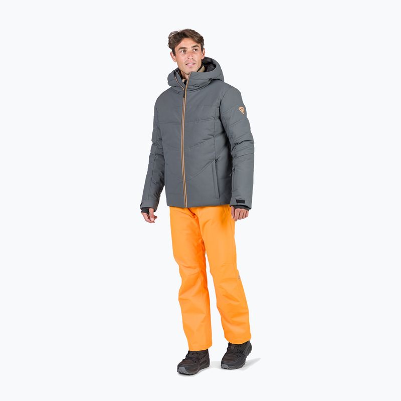 Pánska lyžiarska bunda Rossignol Siz onyx grey 2