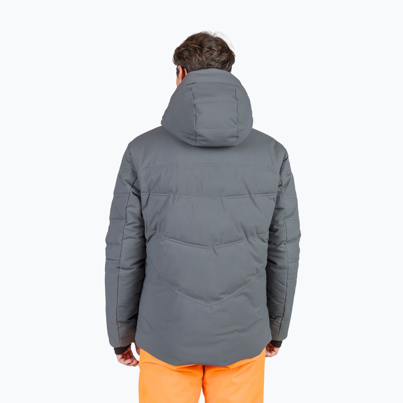 Pánska lyžiarska bunda Rossignol Siz onyx grey 3