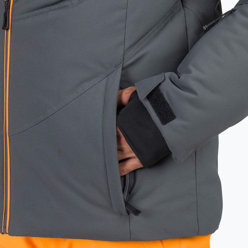 Pánska lyžiarska bunda Rossignol Siz onyx grey 9