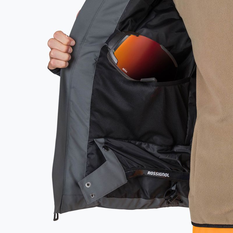 Pánska lyžiarska bunda Rossignol Siz onyx grey 14