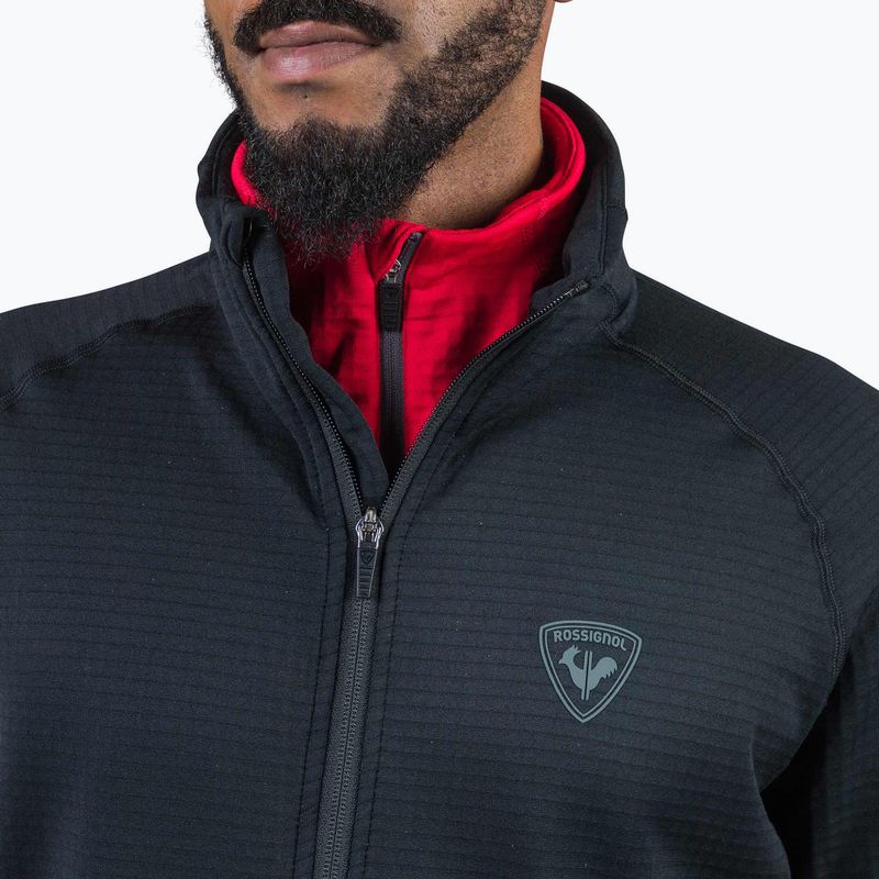 Pánska mikina Rossignol Blackside Fleece Fz black 4