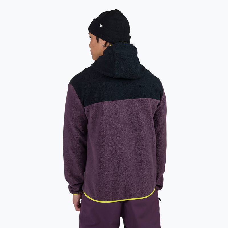 Pánska mikina Rossignol Alltrack Fleece mulberry 3