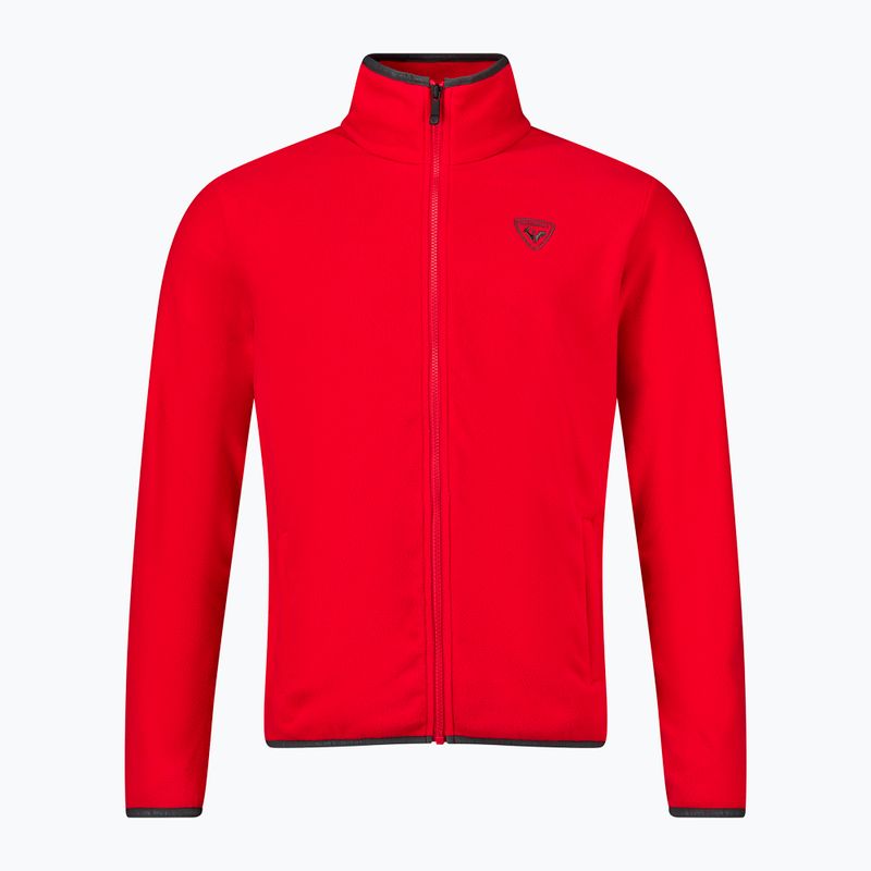 Pánska mikina Rossignol Strawpile Fleece Fz sports red 6