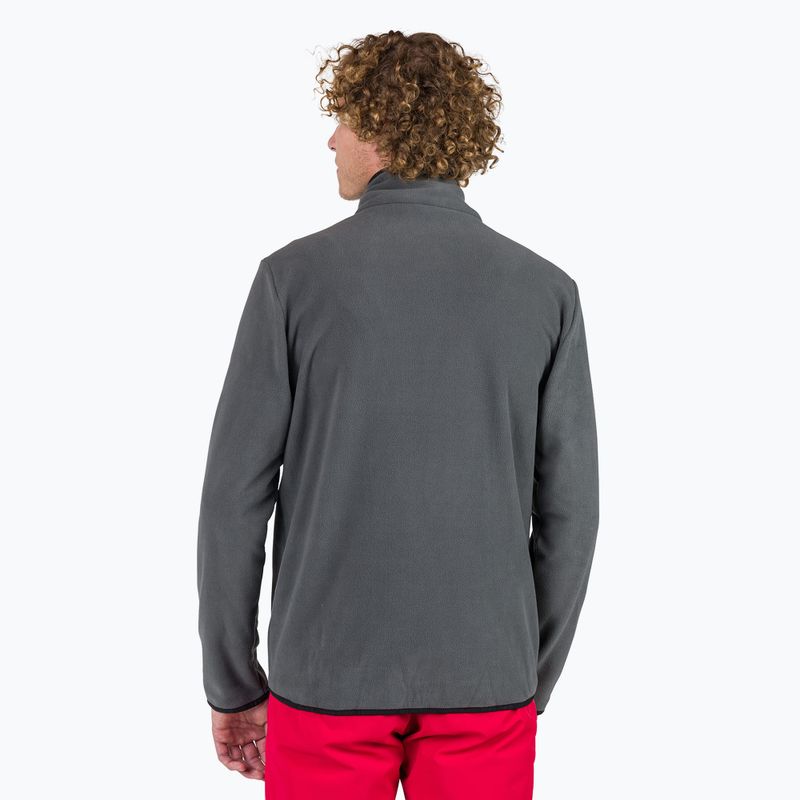 Pánska mikina Rossignol Strawpile Fleece Hz onyx grey 3