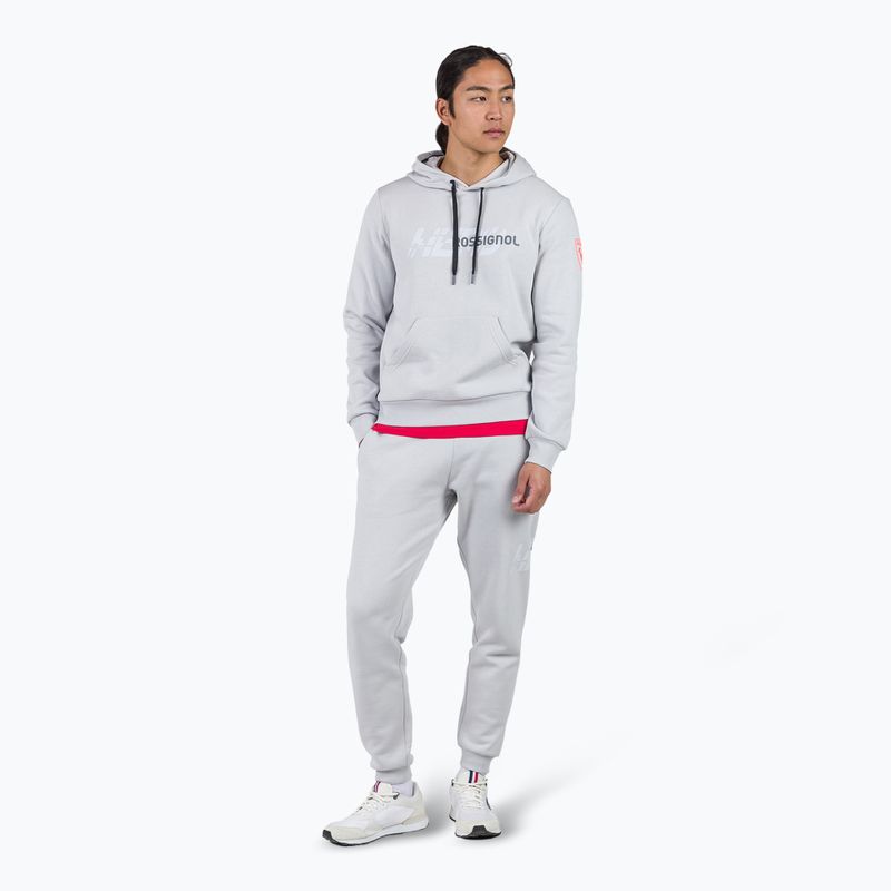 Pánska mikina Rossignol New Hero Hoodie soft grey 2